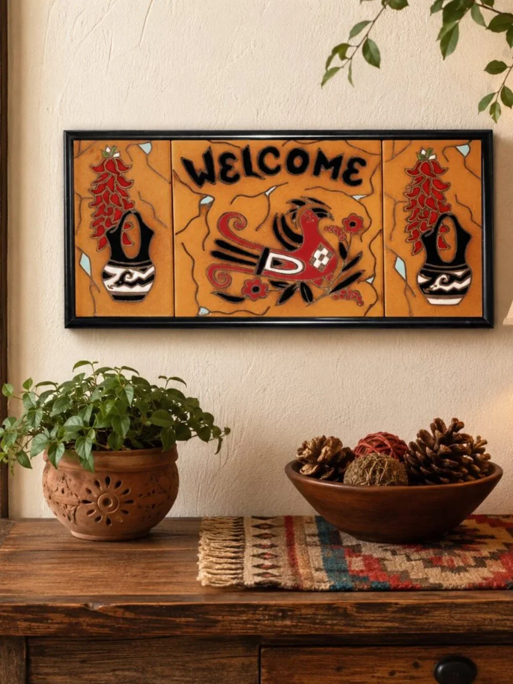 Southwest-Inspired Italian Ceramic 